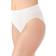 Vanity Fair No Pinch No Show Hi Cut Seamless Brief - Star White