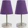 Simple Designs Mini Basic 2-pack Table Lamp 27cm 2pcs