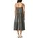 Lucky Brand Tiered Cami Maxi Dress - Washed Black