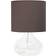 Simple Designs Raindrop Table Lamp 13.5"