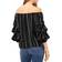 Vince Camuto Off The Shoulder Ruffle Top - Rich Black