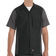 Red Kap Short Sleeve Two Tone Crew Shirt - Black/Charcoal