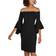 Calvin Klein Off-The-Shoulder Sheath Dress - Black