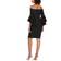 Calvin Klein Off-The-Shoulder Sheath Dress - Black