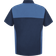 Red Kap Short Sleeve Motorsports Shirt - Navy/Postman Blue