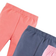 Hudson Infant Leggings with Knotted Ankle Bows 3-Pack - Pink/Navy (10151200)