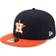 New Era Houston Astros Road Authentic Collection On Field 59FIFTY Performance Fitted Hat Men - Navy/Orange