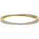 David Yurman Crossover Two-Row Bracelet - Gold/Diamonds