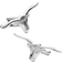 Cufflinks Inc Longhorn Steer Cufflinks - Silver