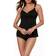 Miraclesuit Solid Surplice Tankini Top - Black