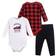 Hudson Bodysuit and Pants 3-Piece Set - Christmas Tree (11155491)