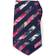 Ox & Bull Painted Floral Silk Tie - Navy Stripe