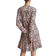 Reiss January Floral Print Mini Dress - Pink