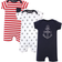 Hudson Baby Cotton Rompers 3-pack - Captain (10152796)