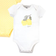 Hudson Short Sleeve Bodysuits 3-pack - Lemon (10152947)