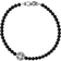 David Yurman Spiritual Beads Compass Bracelet - Silver/Onyx