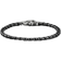 David Yurman Box Chain Bracelet - Black/Silver