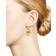 Marco Bicego Lunaria Collection Medium Drop Earrings - Gold/Diamonds