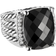 David Yurman Wheaton Ring - Silver/Onyx /Diamond