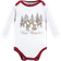 Hudson Cotton Long-Sleeve Bodysuits 3-pack - Girl Holiday Village (10118349)