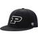 Top of the World Purdue Boilermakers Team Color Fitted Hat Men - Black