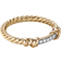 David Yurman Petite Helena Wrap Ring - Gold/Diamonds