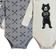 Yoga Sprout Long Sleeve Bodysuits 5-pack - Bear Hugs (10192112)