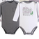 Yoga Sprout Long Sleeve Bodysuits 5-pack - Mountains (10192098)