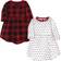 Hudson Baby Long Sleeve Dress 2-Pack - Classic Holiday (10153957)