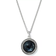 Ippolita Lollipop Mini Pendent Necklace - Silver/Black/Diamonds