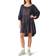 Lucky Brand Tiered Tunic Dress - Washed Black