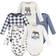 Hudson Long Sleeve Bodysuits 5-pack - Moose Bear (10156283)