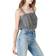 Lucky Brand Pleated Bubble Tank - Washed Black