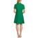 CeCe A-Line Bow Dress - Lush Green