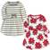 Touched By Nature Organic Cotton Long Sleeve Dresses 2-pack - Poinsettia (11167263)