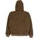 Berne Original Washed Hooded Jacket - Bark