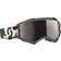 Scott Fury Goggle Sr - Dark Green/White/Silver Chrome Works