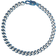 Lynx Foxtail Chain Bracelet - Silver/Blue