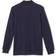 French Toast Long Sleeve Pique Polo - Navy