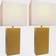 Elegant Designs Monaco Avenue 2-pack Table Lamp 53.3cm 2pcs