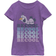 Disney Frozen Olaf Short Sleeve Graphic T-shirt - Purple Berry