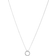 Roberto Coin Circle Pendant - White Gold/Diamonds