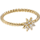 David Yurman Petite Starburst Station Ring - Gold/Diamonds