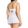 OH LÀ LÀ CHÉRI Valentine Soft Cup Babydoll Chemise & G-String Thong - White