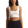 Commando Faux Leather Crop Top - White