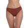 La Blanca Island Goddess Shirred Band Hipster Bikini Bottom - Cinnamon