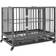 vidaXL Dog Cage with Wheel 92x76