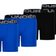 Under Armour Boys' UA Cotton Boxer Briefs 4-Pack - Ultra Blue/Black (1357920)