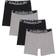 Under Armour Boys' UA Cotton Boxer Briefs 4-Pack - Mod Gray Medium Heather/Black (1357920)