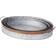 Galvanized Metal Oval Rustic Serving Tray 3pcs